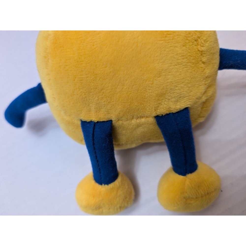 Culvers Goldie cheese curd stuffed toy advertising blue yellow glasses 5 in TOM - Picture 8 of 8